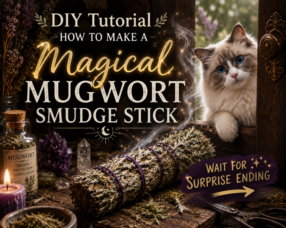 Magical Mugwort Smudge Stick